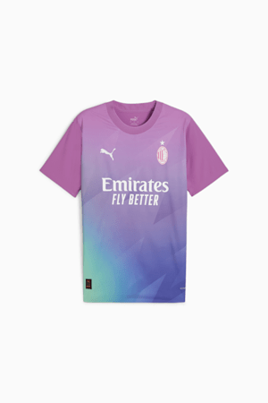 Maillot Authentic Third 23/24 AC Milan Homme, Ravish-Royal Sapphire, extralarge